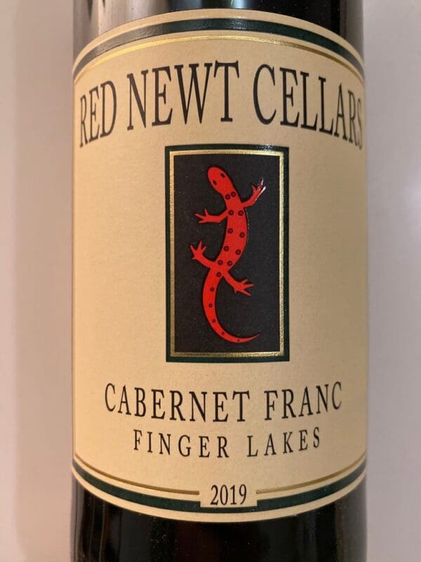 Red Newt Cellars Cabernet Franc Finger Lakes New York State 2019
